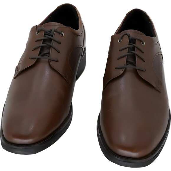 Johnston Murphy Men's Holcom Tan Water-Resistant Full Grain Shoes 9.5 M - Picture 5 of 6